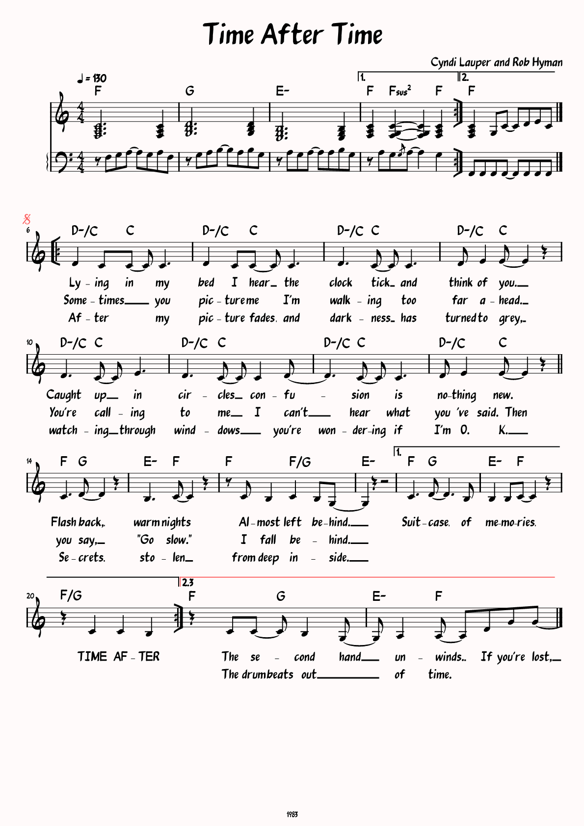 Sheet Music